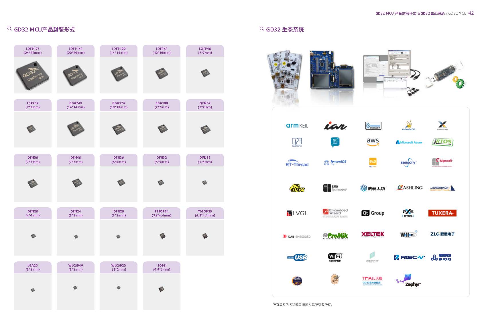 2026 GigaDevice Selection Guide 2026 gigadevice selection guide cn 页面 43